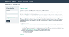 Desktop Screenshot of departmentofwriting.org